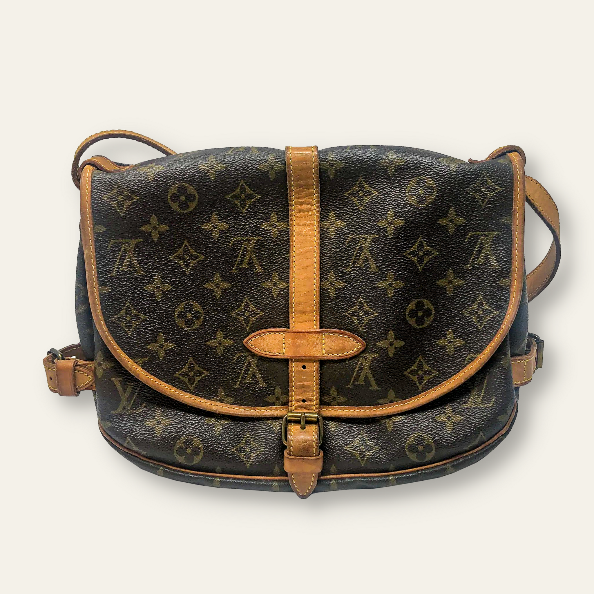 Louis Vuitton Saumur 30 Messenger Bag – If Not Me